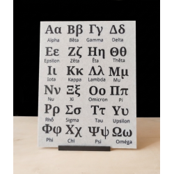 Alphabet Grec